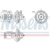Nıssens 98342 Egr Valfi 038131501 038131501AG 038131501BB