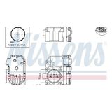 Nıssens Gaz Kelebeği - (Fiat Punto, Bravo, Stilo, Idea, Brava, Palio, Siena) - (NISSENS-955075)