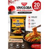 Nissin Noodles NİSSİN YAKİSOBA NOODLE JAPON SOS 83G *20 ADET 1660 GR 1 KOLİ