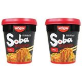 Nissin Soba Cup Chili 92G 2'li Set Japon Noodle Köri Kupası Instant Noodles - 2 Adet