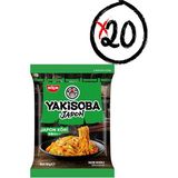 Nissin Yakisoba Noodle Körili Sos 85G 20'li Set Japon Instant Noodle - 20 Adet