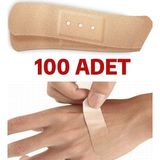 Nistabolje 100 Adet Yara Bandı (10'lu x 10 Paket)