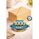 nistabolje 1000 Adet Doğal Ahşap Tahta Karıştırıcı Çay Kahve Kaşığı Kaşık Tek kullanımlık Karıştırma Çubuğu