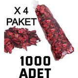 Nistabolje 1000 Adet Kuru Gül Kurusu Yaprağı Hediye Süs Dekor Romantik