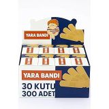 Nistabolje 300 Adet Bez Yara Bandı (10'lu x 30 Paket)