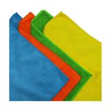 Nistabolje 4 Adet Mikrofiber Genel Temizlik ve Toz Bezi - Renkli - Standart