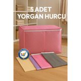nistabolje 5 Adet Yorgan Hurcu Büyük Boy Hurç Eşya Taşıma Hurcu