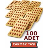 Nistabolje Çakmak Taşı 100 Adet Tüm Çarklı Çakmaklarla Uyumlu Kaliteli Malzeme