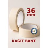 nistabolje Kağıt Bant 36mm Maskeleme Boya Bandı Çok Amaçlı Tamirat Dekorasyon