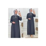 NİSUM MODA PİLİSELİ SANDY ELBİSE