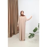 Nisum Moda Sandy Elbise - Taş - Standart