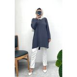 Nisum Moda Sandy Makas Tunik - Antrasit - 1