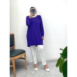 Nisum Moda Sandy Makas Tunik - Saks - 1