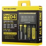 Nitecore Digi D4 Lcd 18650 Pil Şarj Aleti / Nitecore Li-ion Life Ni