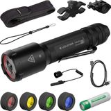 Nitecore Ledlenser TAC6R Set El Feneri 2000 Lümen - Renkli