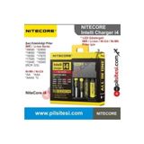Nitecore Nıtecore New I4 Li-İon & Nı-Cd & Nı-Mh Pil Şarj Aleti / 4 'L