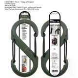 NiteizeS-Biner Plastik Size 10 Fo! Grn Blk Gate Çadır Aksesuarı