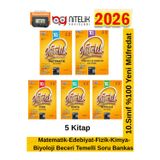 Nitelik 2026 10.Sınıf Matematik-T.Dili-Fizik-Kimya-Biyoloji 5 Kitap %100 Yeni Soru Bankası Seti
