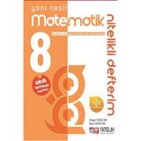 NİTELİK 8. SINIF AKILLI DEFTER MATEMATİK YENİ NESİL NİTELİKLİ