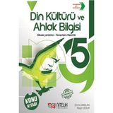 Nitelik Yayınları 5. Sınıf Din Kültürü ve Ahlak Bilgisi Konu Kitabı - Emine Arslan - Raşit Cesur
