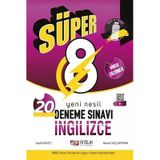 Nitelik Yayınları 8. Sınıf Deneme Yeni Nesil Süper İngilizce 20 Deneme