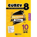 Nitelik Yayınları 8. Sınıf Görev 10 Deneme Sınavı Sarmal 6+4