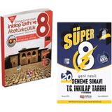 Nitelik Yayınları 8. Sınıf LGS T.C.. İnkılap Tarihi ve Atatürkçülük Artırılmış Konu Kitabı + 20 Deneme