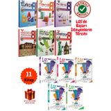 Nitelik Yayınları 8. Sınıf Türkçe+Matematik+Fen+İnkılap+Din+İngilizce Konu Kitabı+ Katyon LGS Soru Bankaları