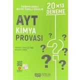 Nitelik Yayınları AYT Kimya Provası 20x13 Deneme
