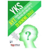 Nitelik Yayınları AYT Türk Dili ve Edebiyatı Sosyal Bilimler 1 - 20 Deneme Sınavı