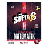 Nitelik Yayınları - Süper 8. Sınıf LGS 1. Dönem Matematik Tekrar Kitabı
