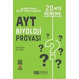 Nitelik Yayınları Yks Ayt Biyoloji Provasi 20 X 13 Deneme