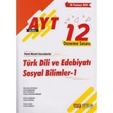 Nitelik Yayınları YKS AYT Türk Dili ve Edebiyatı Sosyal Bilimler-1 12 Deneme