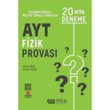 Nitelik Yks Ayt Fizik Provası 20 X 14 Deneme *Yeni*