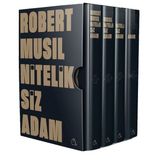 Niteliksiz Adam Seti - 4 Kitap Takım Kutulu - Robert Musil