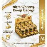 Nitro Max Ginseng +18 Performans Enerji Içeceği (Gizli Gönderim) - 12 Adet