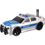 Nitro Speed Beyaz Mavi Polis Arabası 1:20 Sesli Işıklı