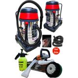 Nitroks 3 Motorlu Profesyonel Koltuk Yıkama ve Koltuk Fırçalama Makinası Full Set %100 Bakır Sargılı Motorlar