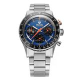 Nivada Grenchen Chronoking Meca Quartz Racing Blue 87050Q20 Kol Saati