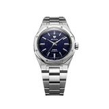 Nivada Grenchen F77 Dark Blue Aventurine 68047a77 Metalik Gri Erkek Kol Saati - Lacivert