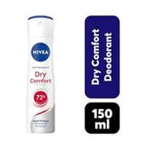 Nivea 150 ml Anti-Perspirant Dry Comfort Kadın Sprey Deodorant
