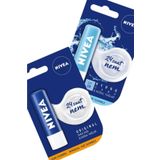 Nivea 24H Nemlendirici Güneş Korumalı Dudak Bakım Seti