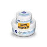 Nivea 300 ml Soft Krem ve 50 ml Hediyeli Soft Krem