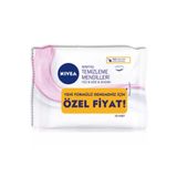 Nıvea 3'ü 1 Arada Kuru/Hassas Cilt 25 Adet Makyaj Temizleme Mendili