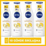 Nivea 4 Adet 250 ml Q10 Sıkılaştırıcı Vücut Losyonu Vitamin C ile Besleyici Etki