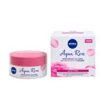 Nivea 50 ml 48 Saat YoğAqua Rose Hyaluron ve Organik Gül Suyu İçeren 50 ML Nemlendirici Jel Yüz Kremi
