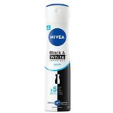 Nivea 72H Black & White Invisible Pure Anti-Perspirant Koruma 150 ml Kadın Sprey Deodorant