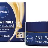 Nivea Anti-Wrinkle 55+ Kırışıklık Karşıtı 50 ml Gece Kremi