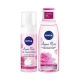 Nivea Aqua Rose 150 ml Yüz Yıkama Köpüğü ve 200 ml Tonik
