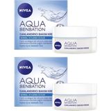 Nivea Aqua Sensation Canlandırıcı 2x50 ml Yüz Bakım Kremi